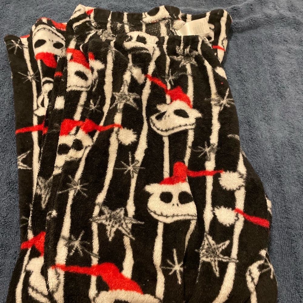 Jack skeleton Black and Red Pajamas
